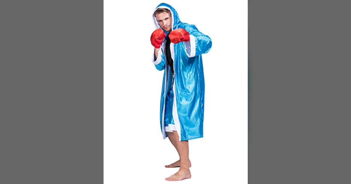 Complete Boxer Costume for Halloween Includes Gloves