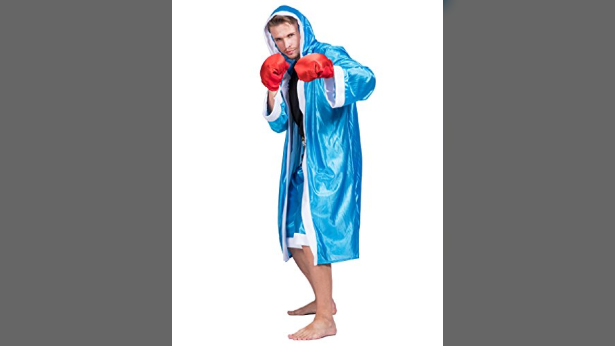 Complete Boxer Costume for Halloween Includes Gloves