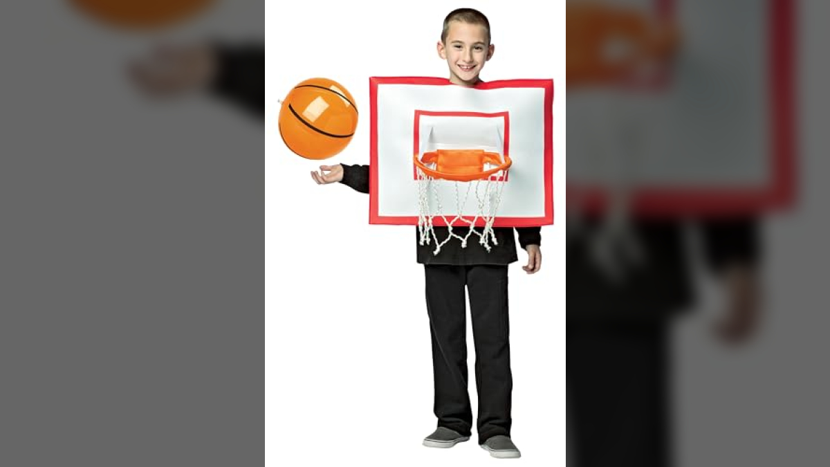 Funny Pair of Kids Basketball Costumes